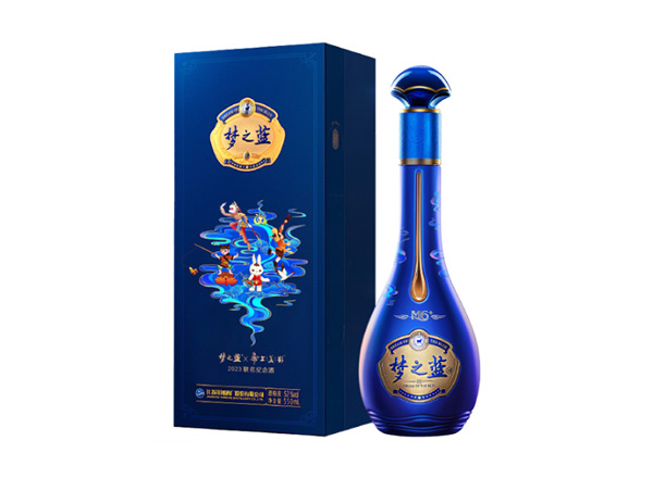 宜宾回收梦之蓝×上美影 2023联名纪念酒