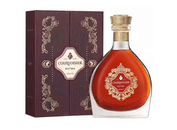 宜宾回收拿破仑至尊EXTRA馥华诗干邑白兰地700ml礼盒装Courvoisier洋酒