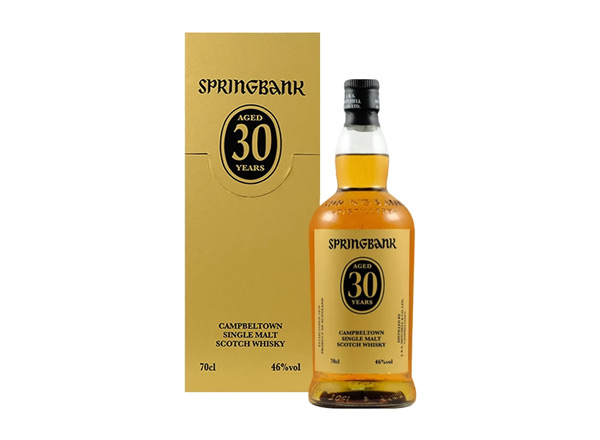 宜宾Springbank回收云顶30年威士忌苏格兰坎贝尔镇单一麦芽威士忌洋酒700ml礼盒