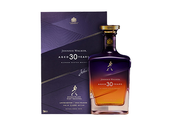 宜宾Johnnie Walker尊尼获加30年回收尊尼获加威士忌紫金臻选750ml礼盒装洋酒收购约翰走路中国限量版