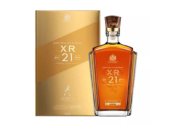 宜宾Johnnie Walker尊尼获加XR21年回收尊尼获加威士忌约翰走路洋酒750ml礼盒