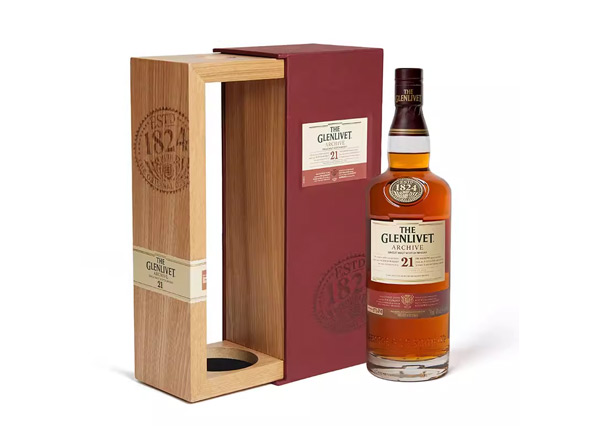 宜宾上门收购格兰威特21年陈酿威士忌回收The Glenlivet Archive洋酒