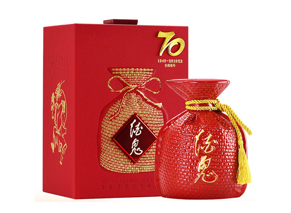 宜宾回收酒鬼酒红坛70纪念酒1949-2019年收藏酒54度700ml上门收购行情价格