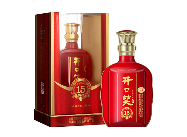 宜宾湘窖开口笑15陈酿16回收开口笑酒十五年陈酿酒开口笑15大喜版上门收购价格高