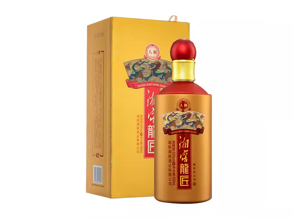 宜宾回收湘窖龍匠人和酱香型白酒53度500ml礼盒湘窖酒龙匠人和收购
