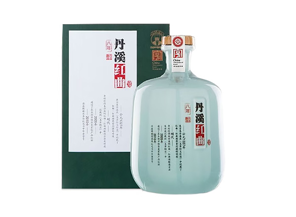 宜宾丹溪黄酒回收丹溪8年红曲黄酒750mL 2瓶礼盒装