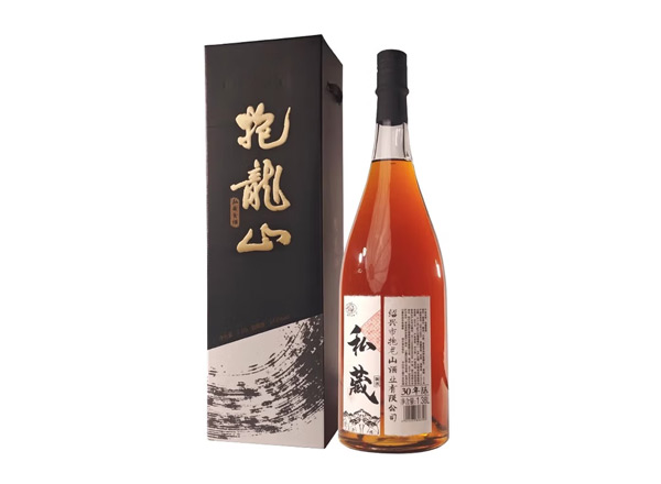 宜宾抱龙山黄酒回收抱龙山私藏30年陈酿1.38L礼盒装绍兴花雕酒