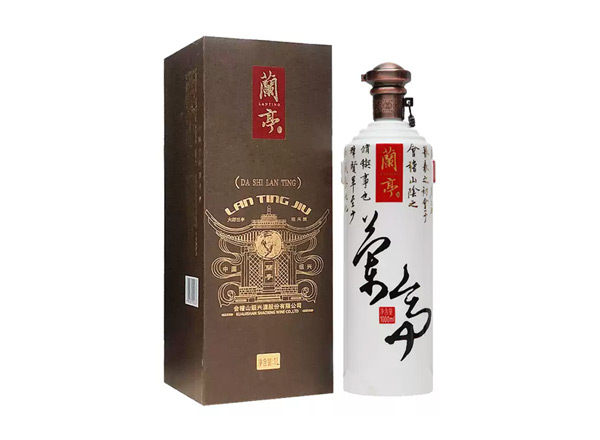 宜宾会稽山兰亭黄酒大师兰亭1L装老款礼盒