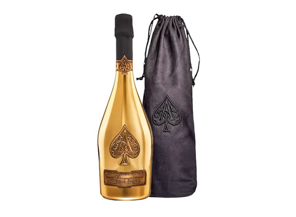 宜宾黑桃A香槟回收黑桃A黄金香槟金色瓶Armand de Brignac Brut