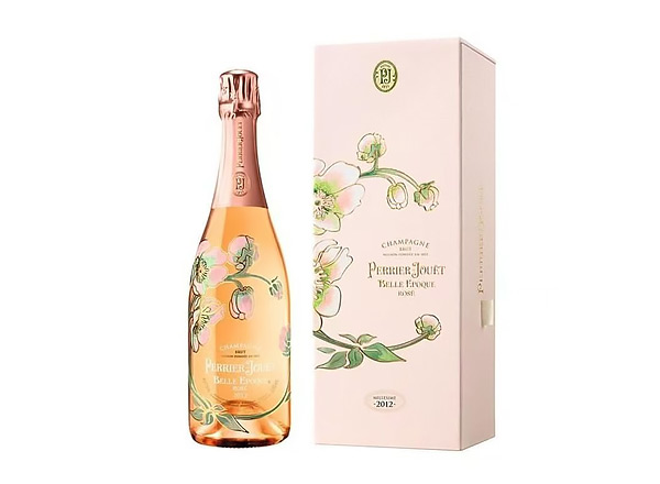 宜宾回收巴黎之花美丽时光桃红年份香槟礼盒装Perrier-Jouët Belle Epoque Rosé